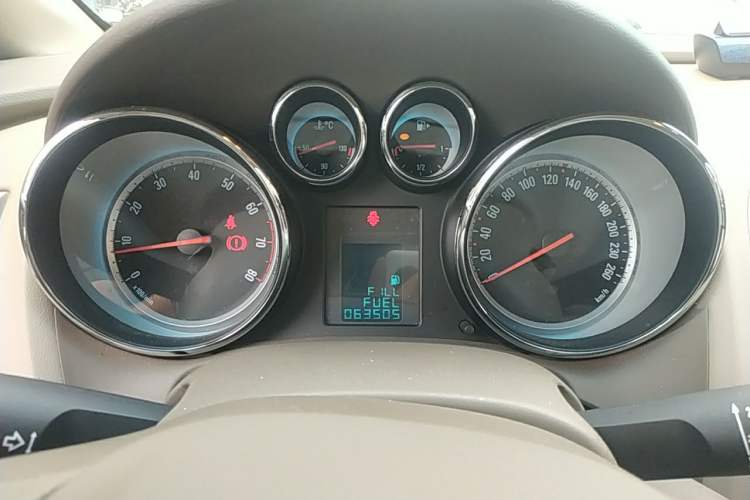 Used Buick GT 2013 GT 1.6L Manual Entry-Level Model Instrument Cluster
