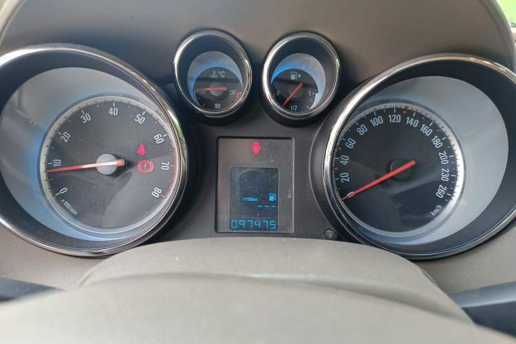 Used Buick GT 2013 GT 1.6L Manual Entry-Level Model Instrument Cluster