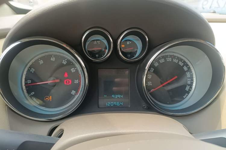 Used Buick GT 2013 GT 1.6L Manual Entry-Level Model Instrument Cluster