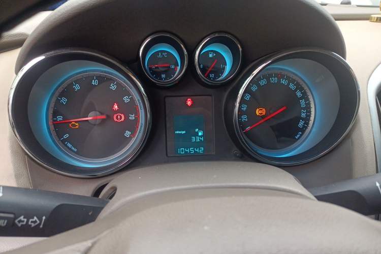 Used Buick GT 2013 GT 1.6L Manual Entry-Level Model Instrument Cluster