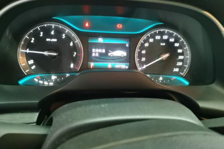Used Buick GT 2015 15N Automatic Elite Version Odometer Close Up