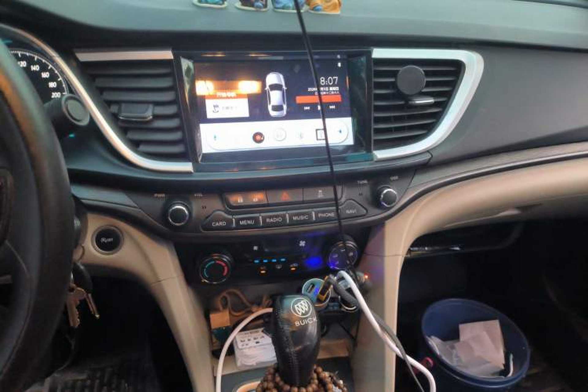 Used Buick GT 2015 15N Automatic Elite Version Audio And AC Panel