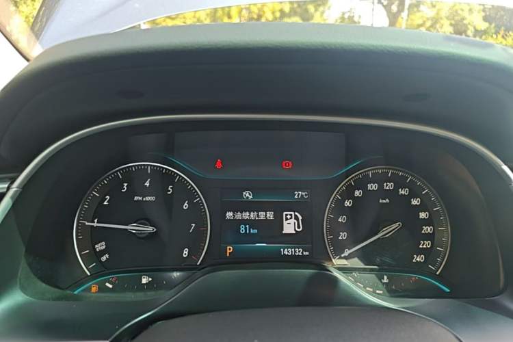 Used Buick GT 2015 18T Dual-Clutch Luxury Model Instrument Cluster