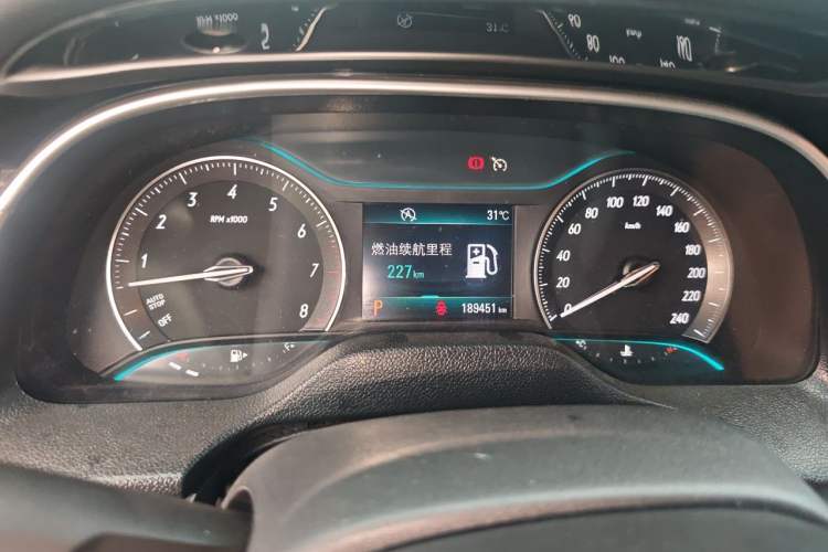 Used Buick GT 2015 18T Dual-Clutch Luxury Model Instrument Cluster