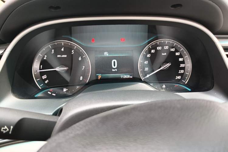 Used Buick GT 2015 15N Automatic Elite Version Odometer Close Up