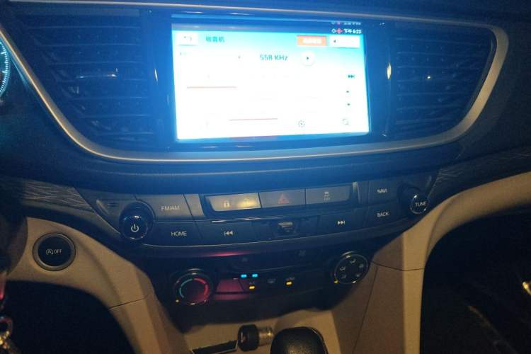 Used Buick GT 2015 15N Automatic Entry-Level Trim Audio And AC Panel