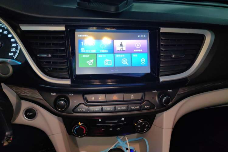 Used Buick GT 2015 15N Automatic Elite Version Audio And AC Panel