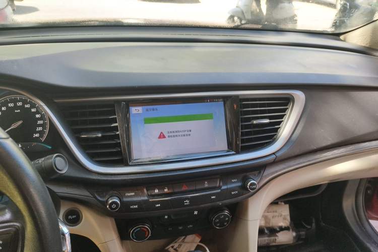 Used Buick GT 2015 15N Automatic Elite Version Audio And AC Panel