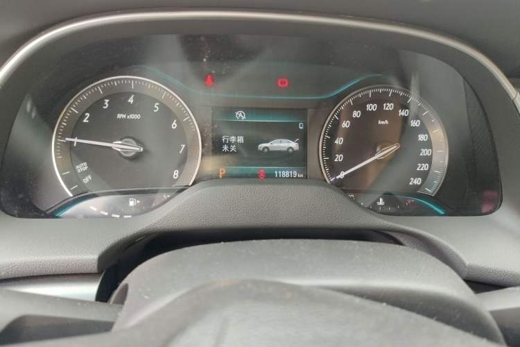 Used Buick GT 2015 15N Automatic Elite Version Odometer Close Up