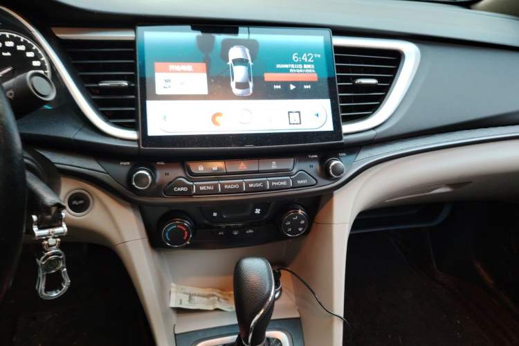 Used Buick GT 2015 15N Automatic Elite Version Audio And AC Panel