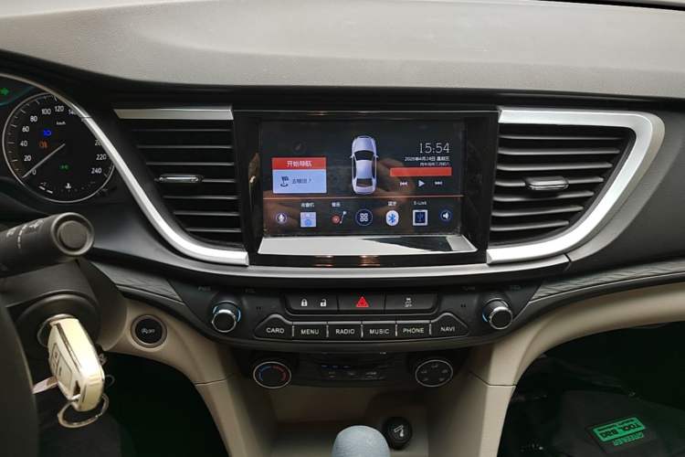 Used Buick GT 2015 15N Automatic Entry-Level Trim Audio And AC Panel