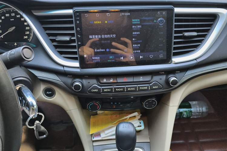 Used Buick GT 2015 15N Automatic Elite Version Audio And AC Panel