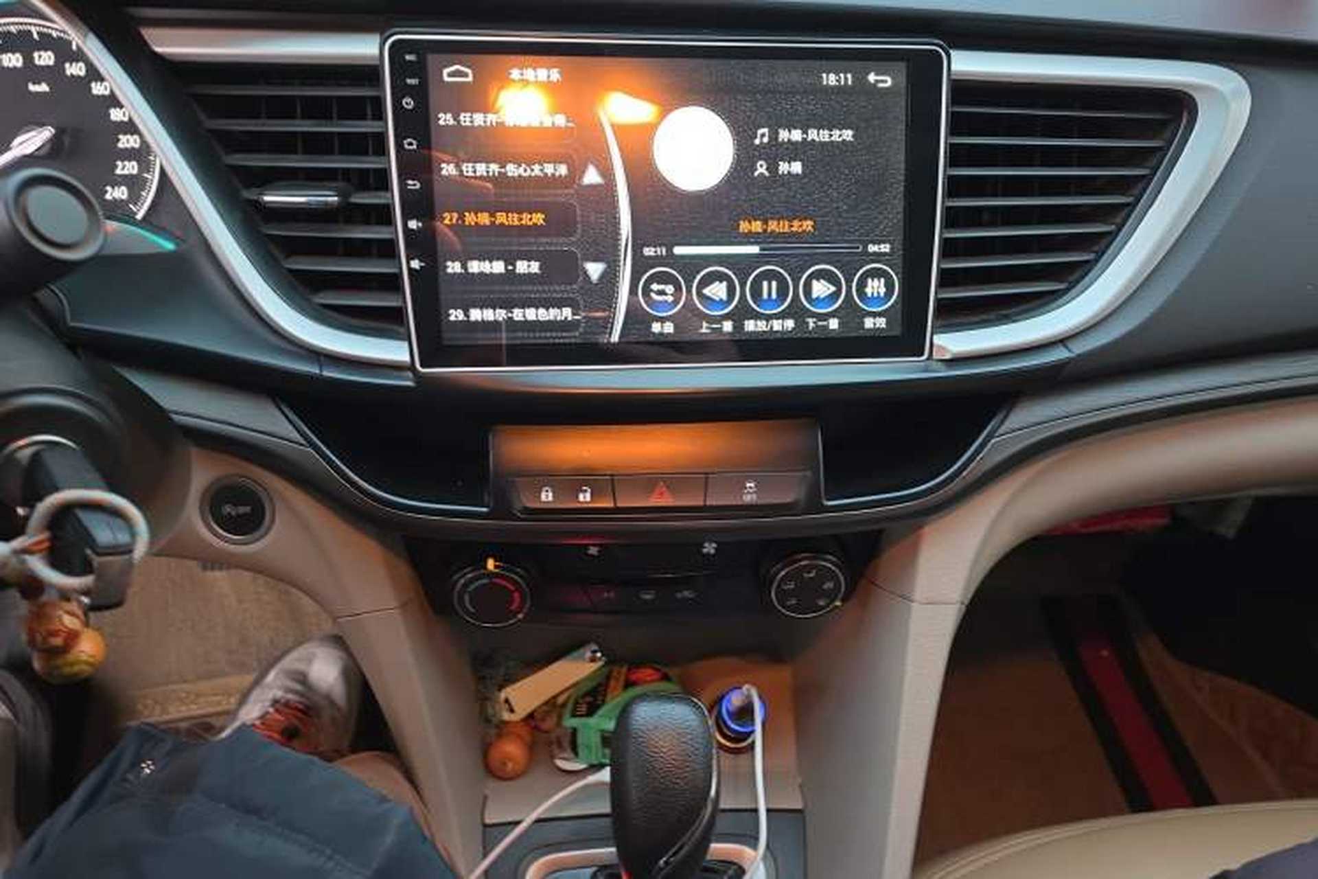 Used Buick GT 2015 15N Automatic Deluxe Edition Audio And AC Panel