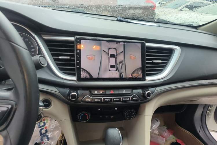 Used Buick GT 2015 15N Automatic Elite Version Audio And AC Panel