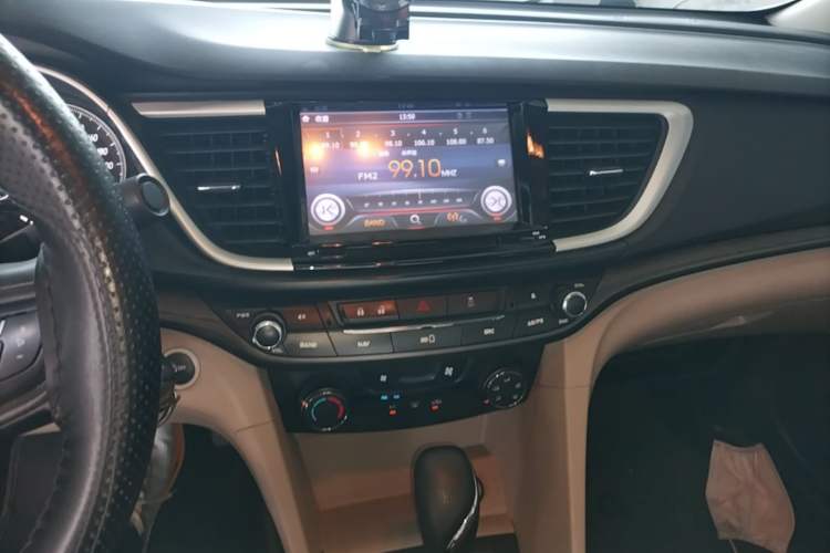 Used Buick GT 2015 15N Automatic Elite Version Audio And AC Panel