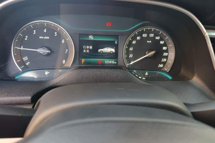 Used Buick GT 2015 15N Automatic Elite Version Odometer Close Up