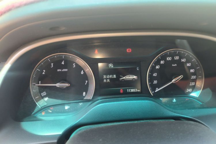 Used Buick GT 2015 15N Manual Elite Edition Odometer Close Up