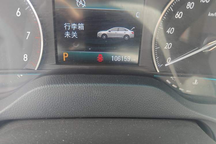 Used Buick GT 2015 15N Automatic Elite Version Odometer Close Up