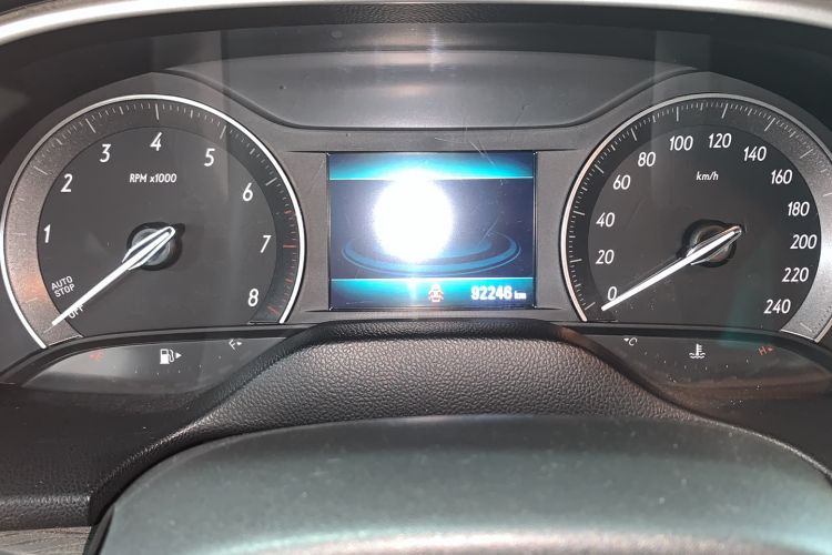 Used Buick GT 2015 15N Automatic Elite Version Odometer Close Up
