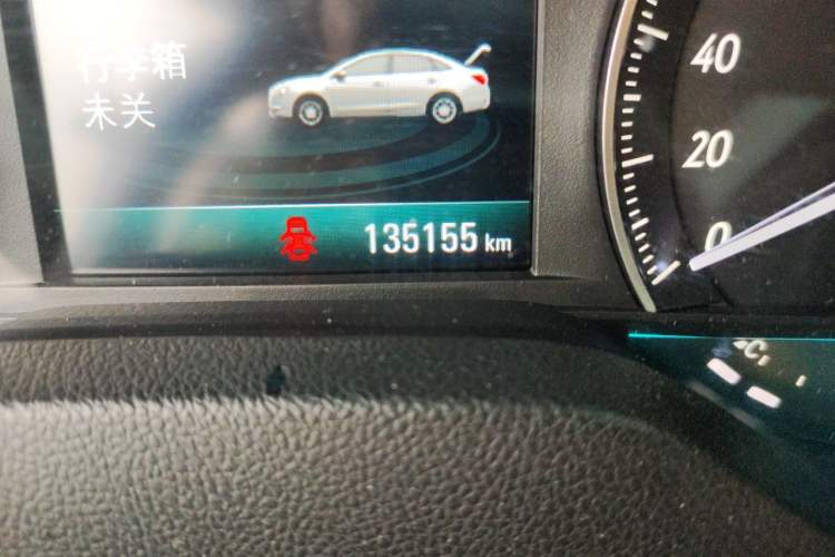 Used Buick GT 2015 15N Manual Elite Edition Odometer Close Up