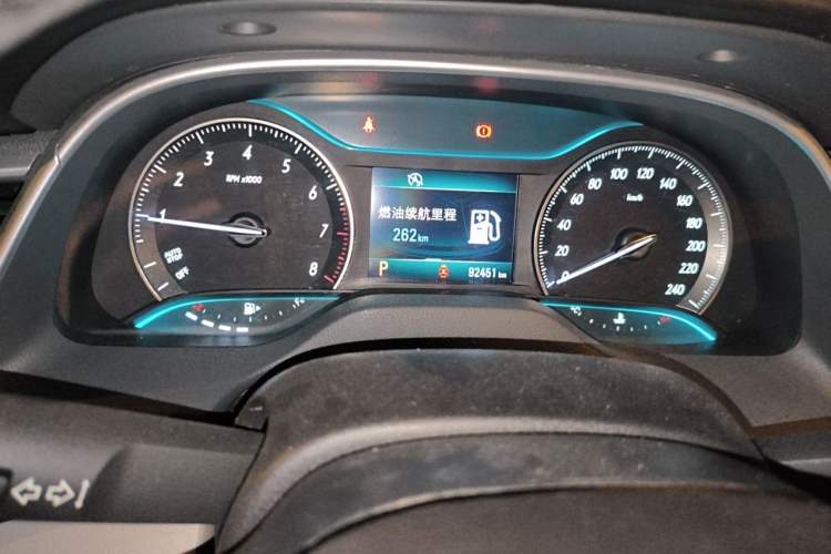 Used Buick GT 2015 15N Automatic Elite Version Odometer Close Up