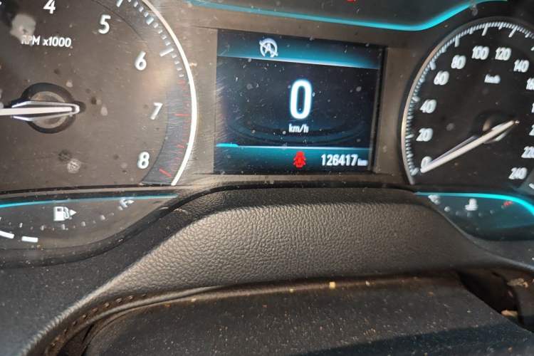 Used Buick GT 2015 15N Manual Elite Edition Odometer Close Up