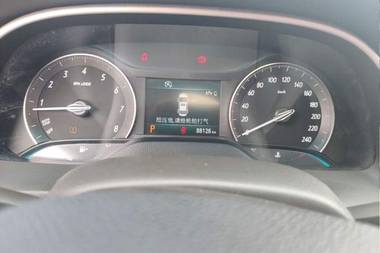Used Buick GT 2016 15N Automatic Elite Edition Odometer Close Up