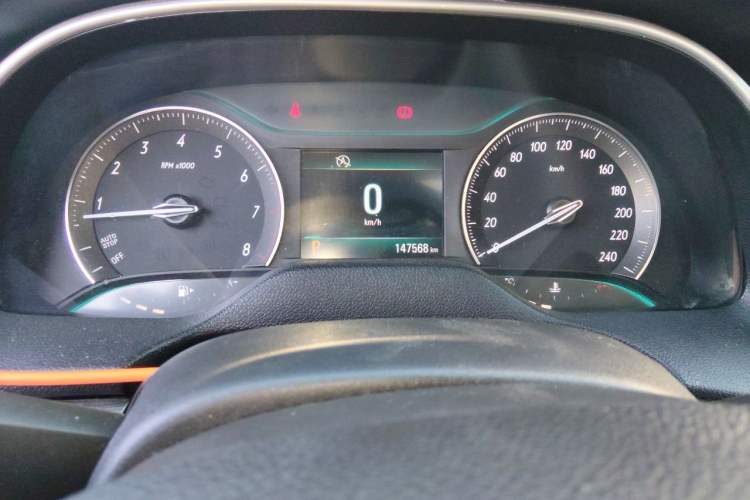 Used Buick GT 2016 15N Automatic Elite Edition Odometer Close Up