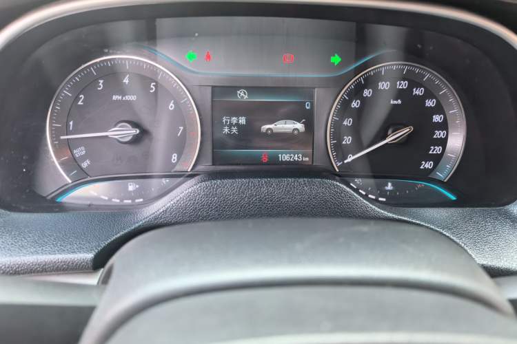 Used Buick GT 2016 15N Manual Elite Edition Odometer Close Up