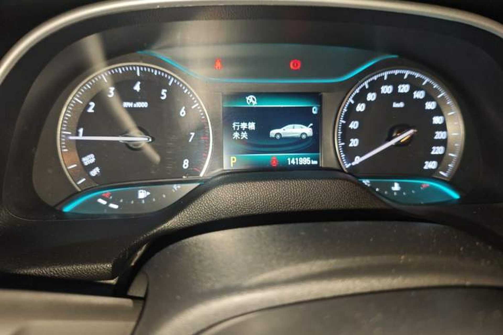 Used Buick GT 2016 15N Automatic Luxury Edition Odometer Close Up