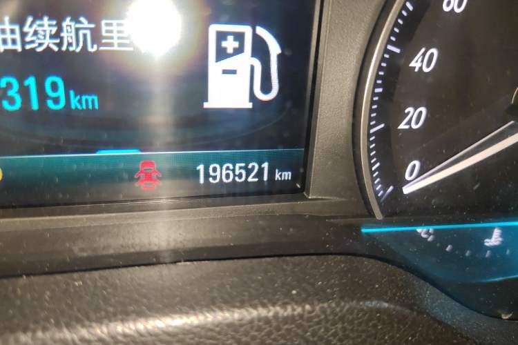Used Buick GT 2016 15N Automatic Elite Edition Odometer Close Up