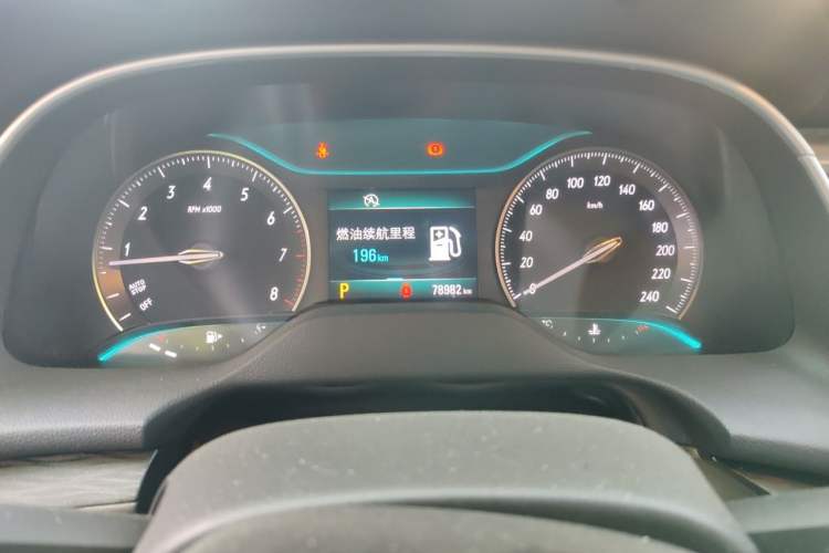 Used Buick GT 2016 15N Automatic Elite Edition Odometer Close Up