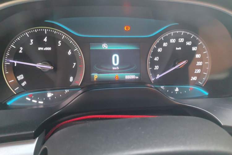 Used Buick GT 2016 15N Automatic Elite Edition Odometer Close Up