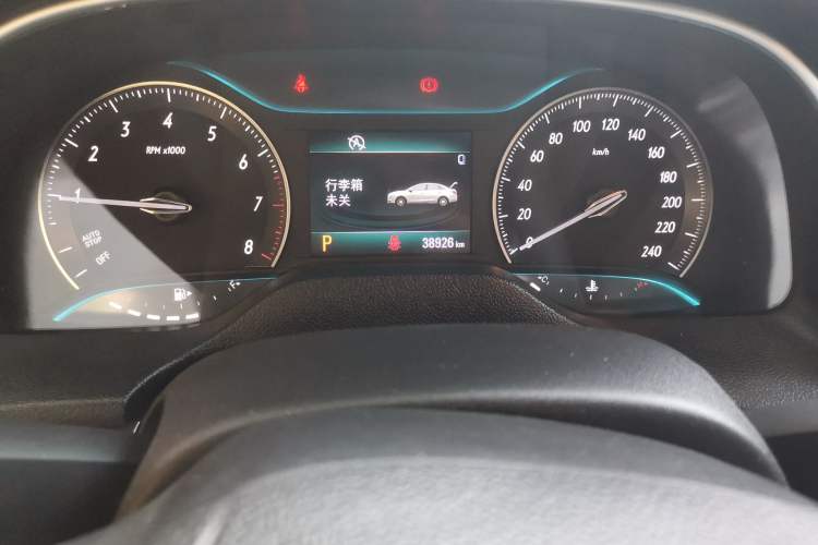 Used Buick GT 2016 15N Automatic Elite Edition Odometer Close Up