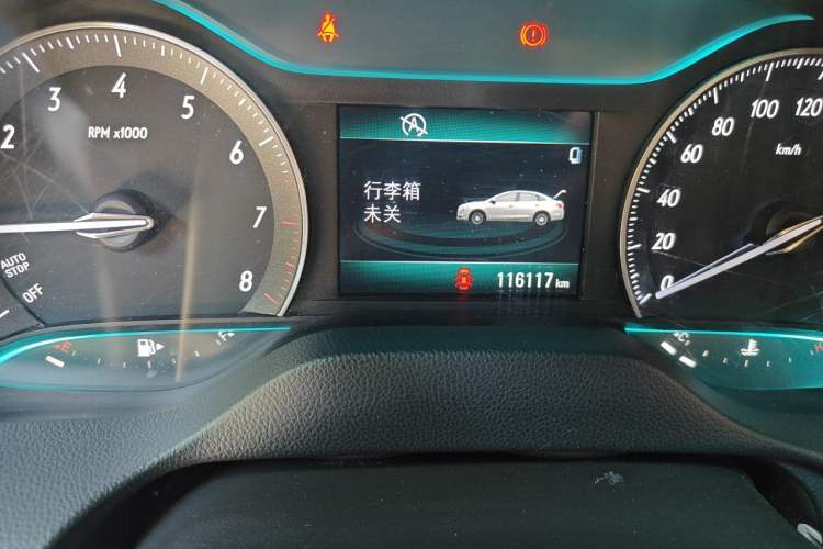 Used Buick GT 2016 15N Manual Elite Edition Odometer Close Up