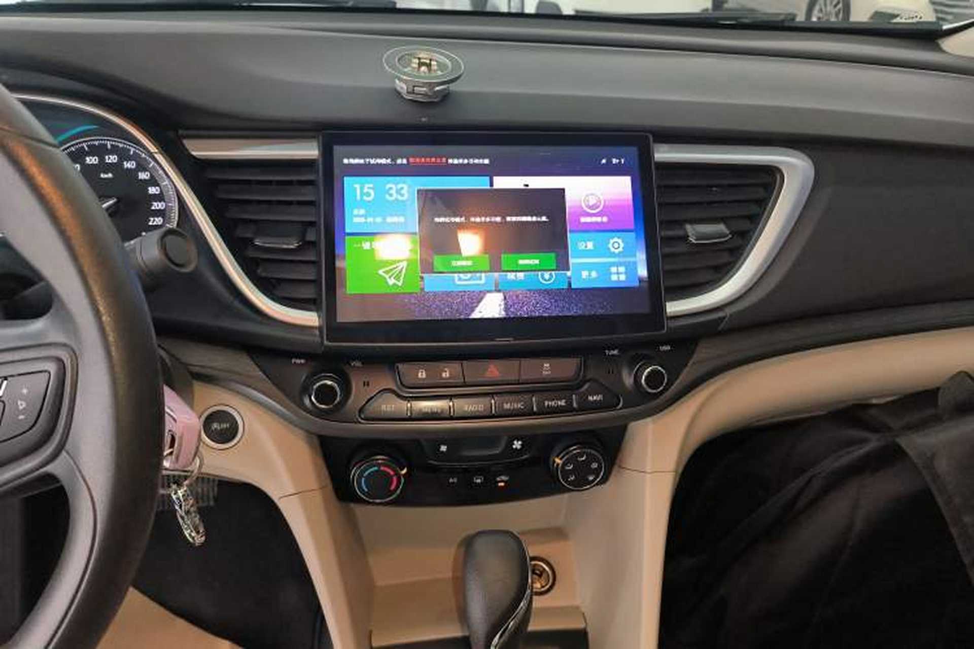Used Buick GT 2016 15N Automatic Elite Edition Audio And AC Panel