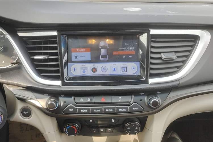 Used Buick GT 2016 15N Automatic Entry-Level Trim Audio And AC Panel