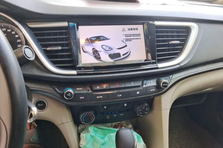 Used Buick GT 2016 15N Automatic Entry-Level Trim Audio And AC Panel