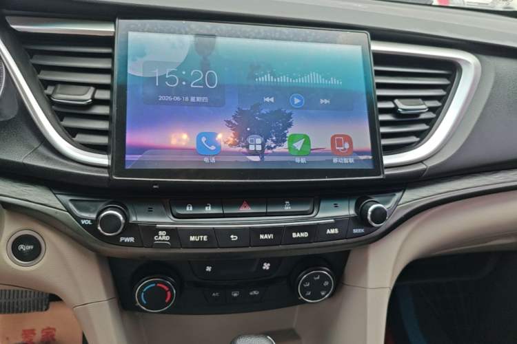 Used Buick GT 2016 15N Automatic Entry-Level Trim Audio And AC Panel