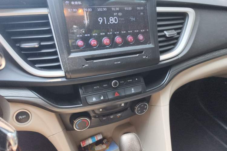 Used Buick GT 2016 15N Automatic Elite Edition Audio And AC Panel