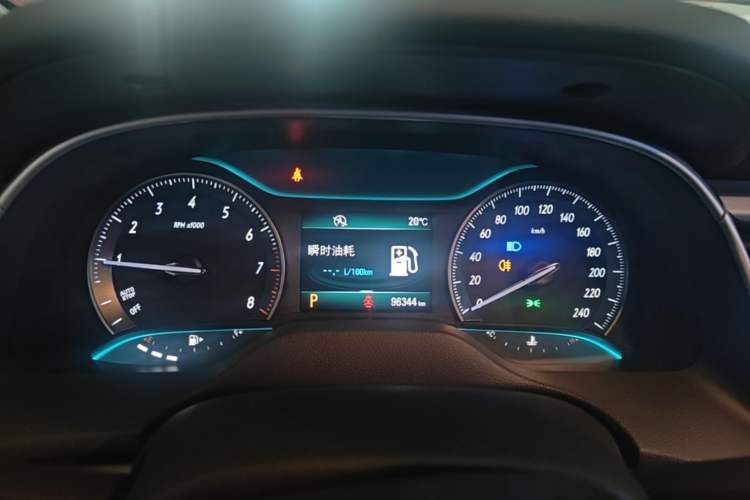 Used Buick GT 2016 18T Dual-Clutch Luxury Model Instrument Cluster