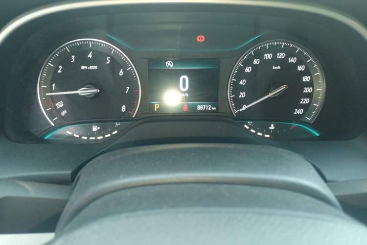 Used Buick GT 2016 15N Automatic Elite Edition Odometer Close Up