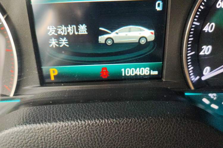 Used Buick GT 2016 15N Automatic Elite Edition Odometer Close Up