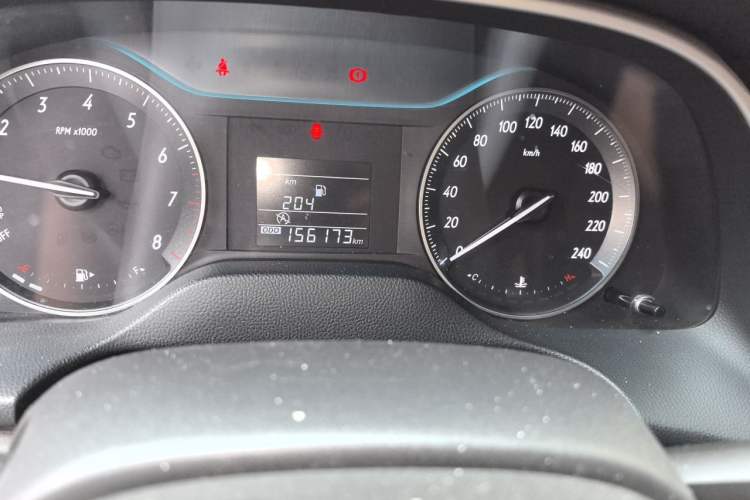 Used Buick GT 2016 15N Manual Entry-Level Trim Odometer Close Up