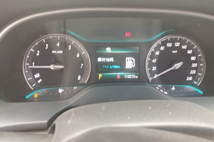 Used Buick GT 2016 15N Automatic Elite Edition Odometer Close Up