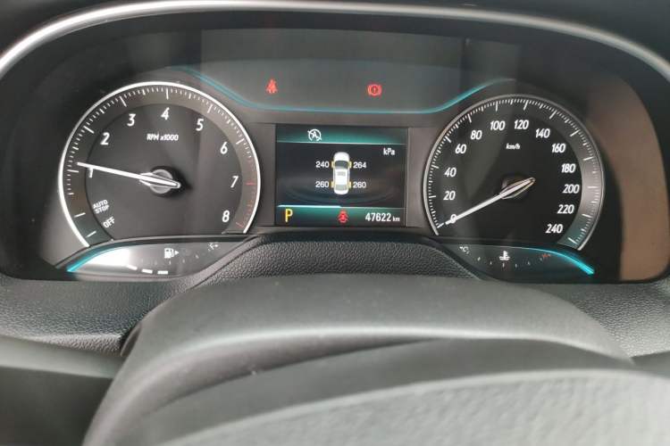 Used Buick GT 2016 15N Automatic Elite Edition Odometer Close Up