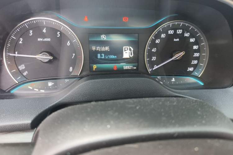 Used Buick GT 2016 15N Automatic Elite Edition Odometer Close Up