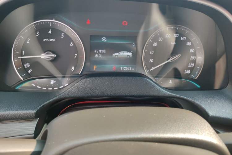 Used Buick GT 2016 15N Automatic Elite Edition Odometer Close Up