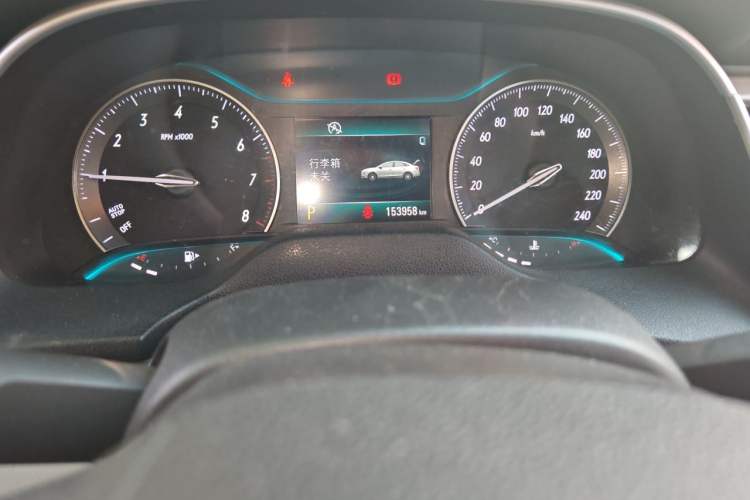 Used Buick GT 2016 15N Automatic Elite Edition Odometer Close Up