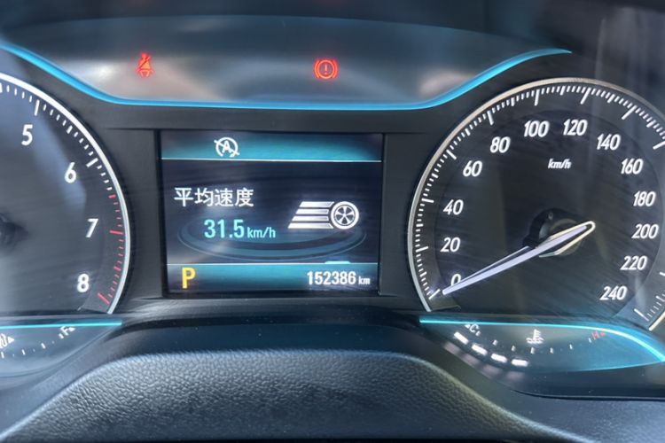 Used Buick GT 2016 15N Automatic Elite Edition Odometer Close Up